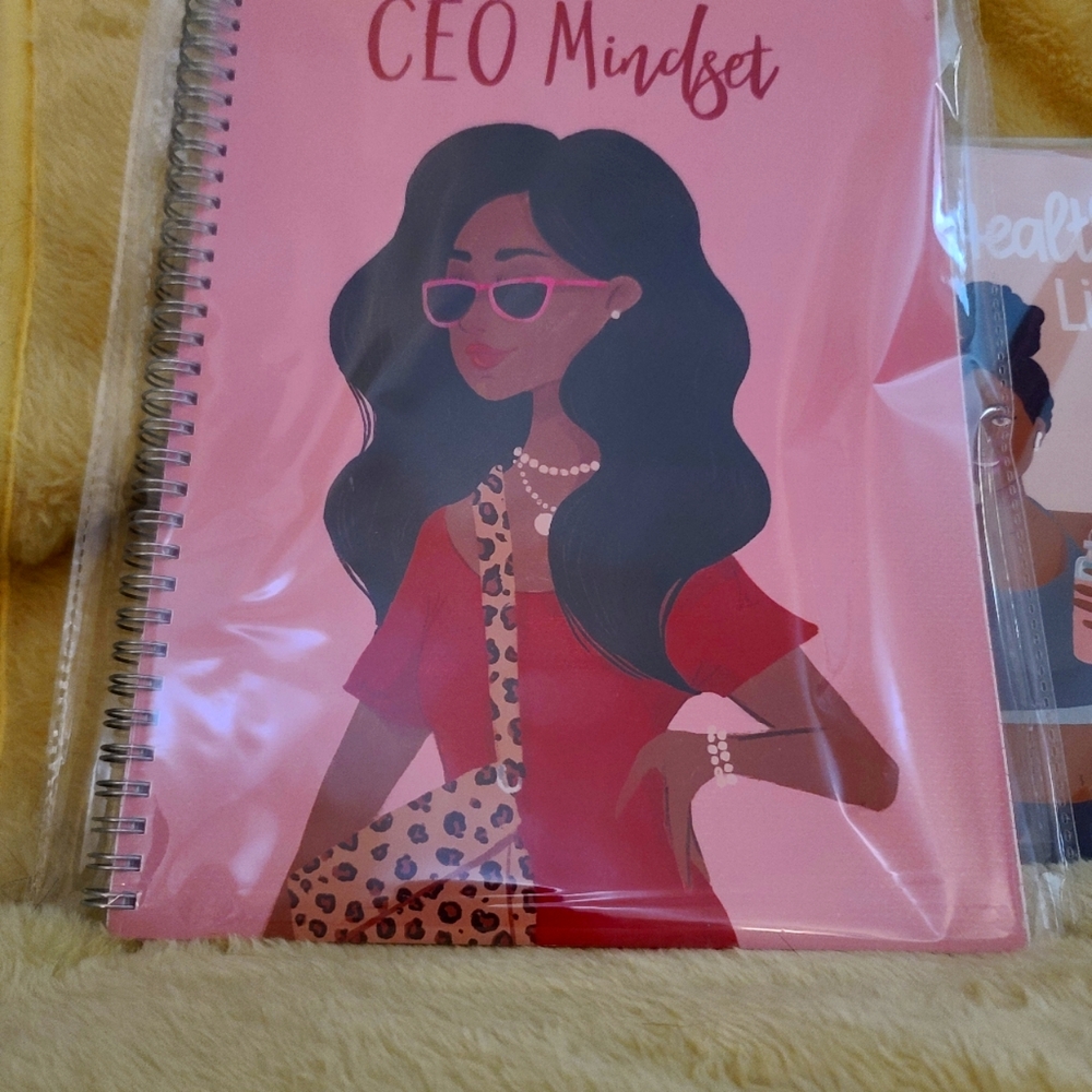 One new lined paper notebook